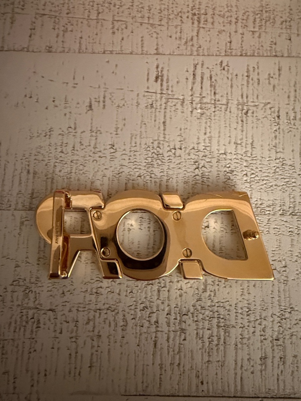 Dior Gold Logo Belt Buckle - Picture 4 of 6